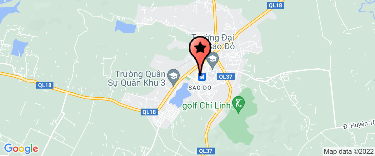 Bản đồ đến địa chỉ Bưu điện huyện Chí Linh