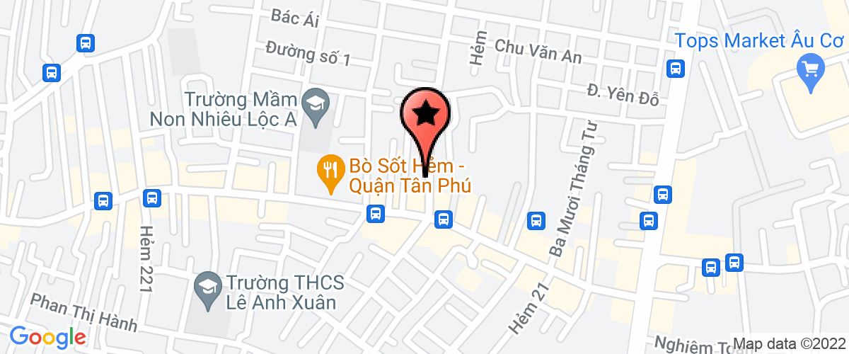 Bản đồ đến địa chỉ Công Ty TNHH May Mặc & In Ấn An Phát