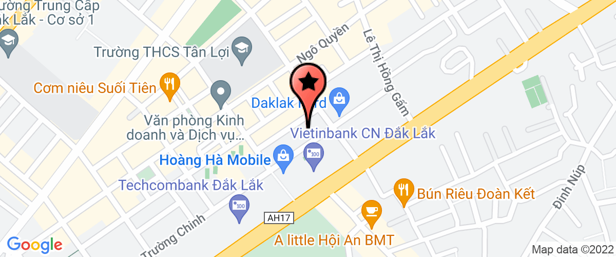 Bản đồ đến địa chỉ Công Ty TNHH Đầu Tư An Lộc Phúc Đắk Lắk
