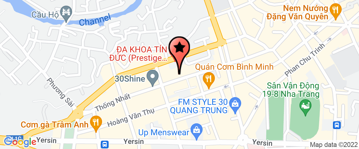 Bản đồ đến địa chỉ Chi nhánh Công ty TNHH Một thành viên Dịch vụ Hàng không Sân bay Tân Sơn Nhất tại Khánh Hòa