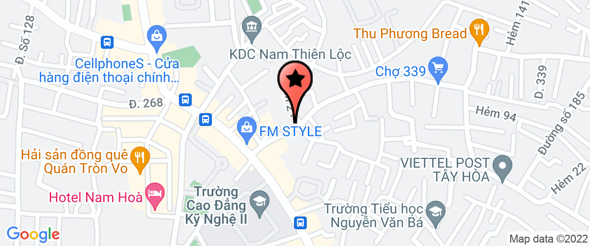 Bản đồ đến địa chỉ Công Ty TNHH Kinh Doanh Thương Mại Xuân Hồng