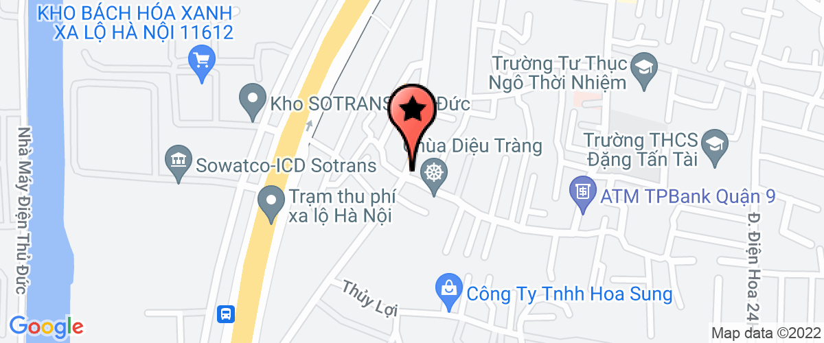 Bản đồ đến địa chỉ Công Ty TNHH Việt Foam
