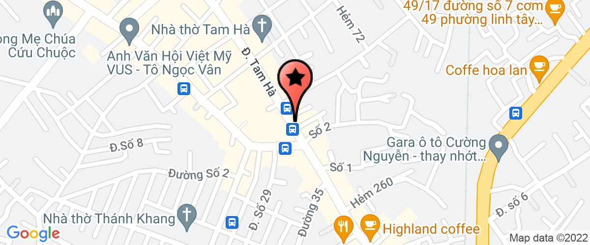 Bản đồ đến địa chỉ Công Ty TNHH Thiết Bị Xe Việt Nam