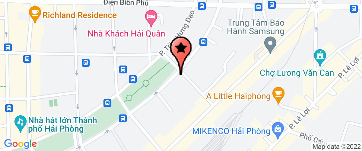 Bản đồ đến địa chỉ Công ty bảo hiểm dầu khí khu vực Duyên hải