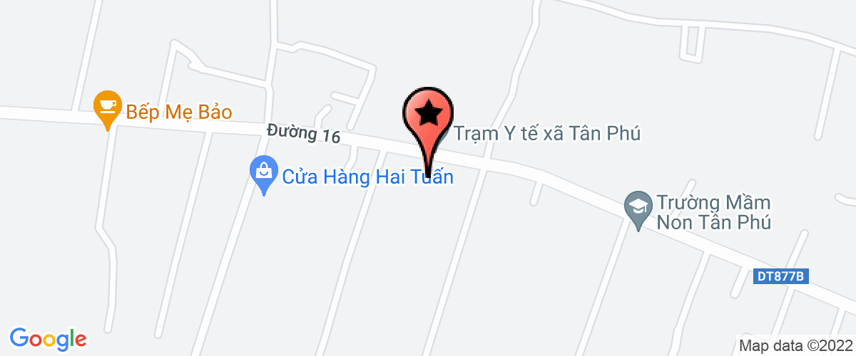 Bản đồ đến địa chỉ Trung Tâm Y Tế Huyện Tân Phú Đông