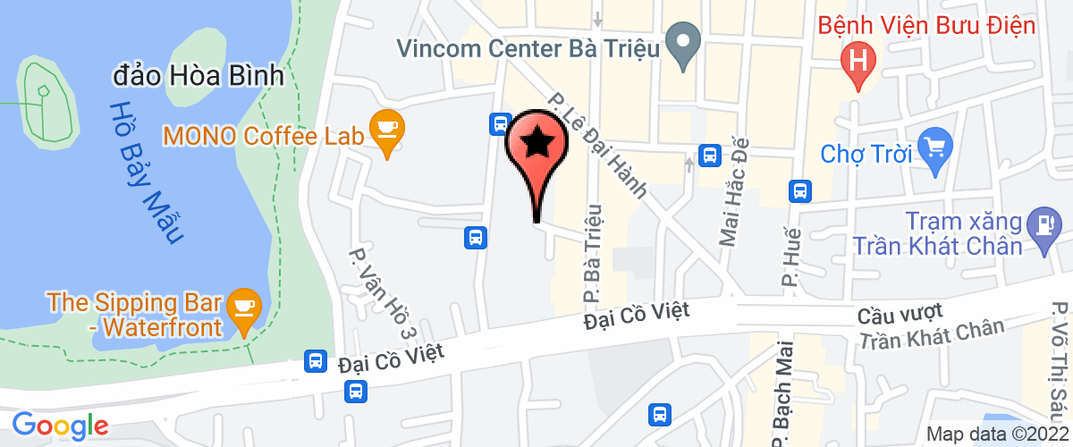 Bản đồ đến địa chỉ Công Ty TNHH Đào Tạo Phát Triển Và Sản Xuất Âm Nhạc Hanoi Institute of Music