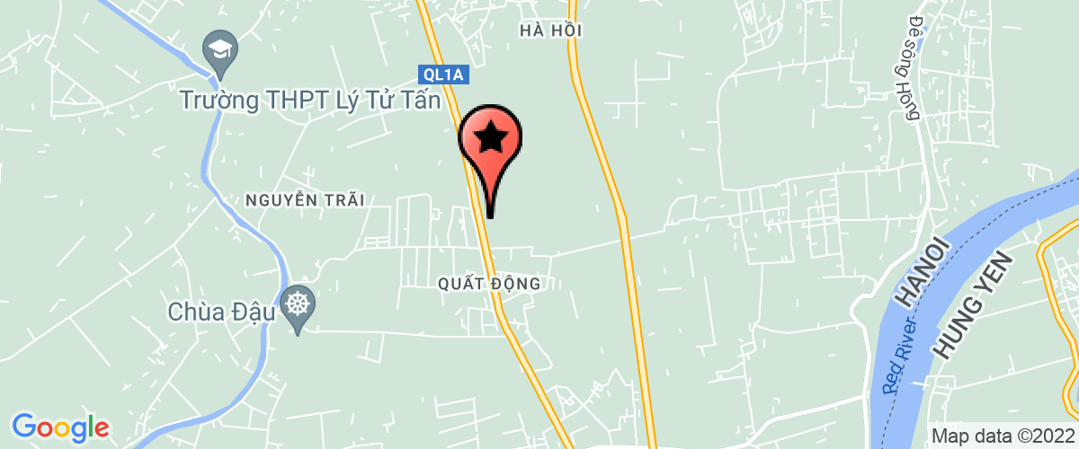 Bản đồ đến địa chỉ Công ty liên doanh TNHH Crown Hà Nội