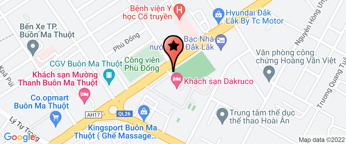 Bản đồ đến địa chỉ Công Ty TNHH Nông Nghiệp Công Nghệ Cao Dri