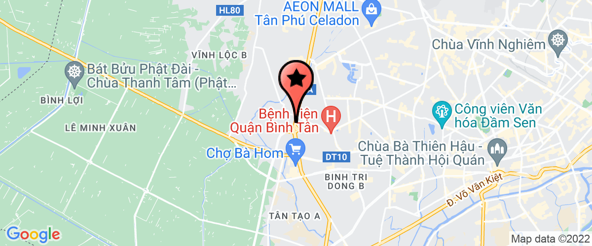 Bản đồ đến địa chỉ Doanh Nghiệp Tư Nhân Thương Mại Cắt Tóc Gội Đầu Phương Thảo