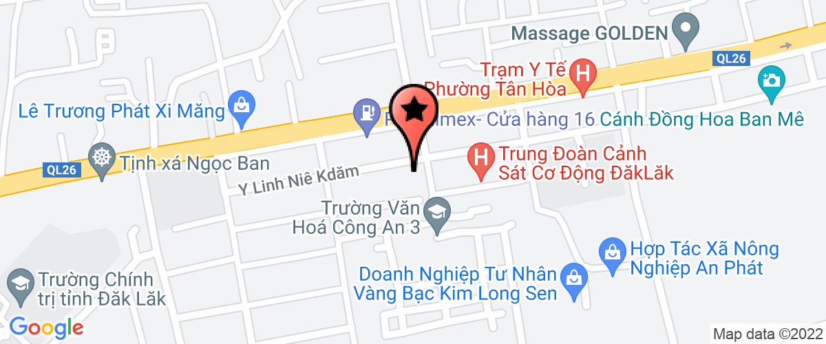 Bản đồ đến địa chỉ Công Ty TNHH Bất Động Sản Buôn Ma Thuột