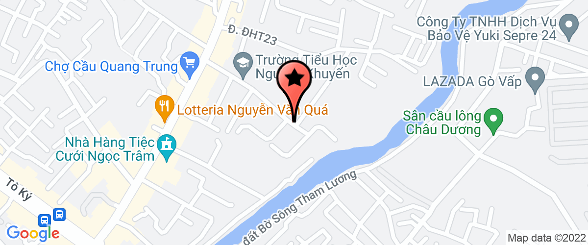 Bản đồ đến địa chỉ Công Ty TNHH Thiết Kế Quảng Cáo In Ấn Ngọc Nhân