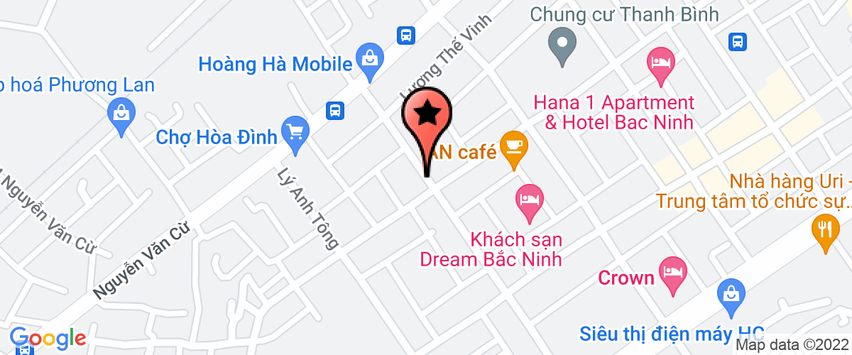 Bản đồ đến địa chỉ Công Ty TNHH Hsc Vietnam