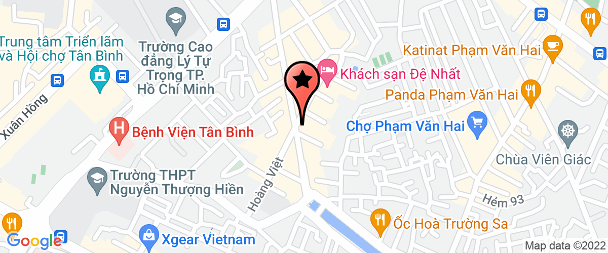 Bản đồ đến địa chỉ Công Ty TNHH Kinh Doanh Đầu Tư Phát Triển Công Nghệ Nam Việt