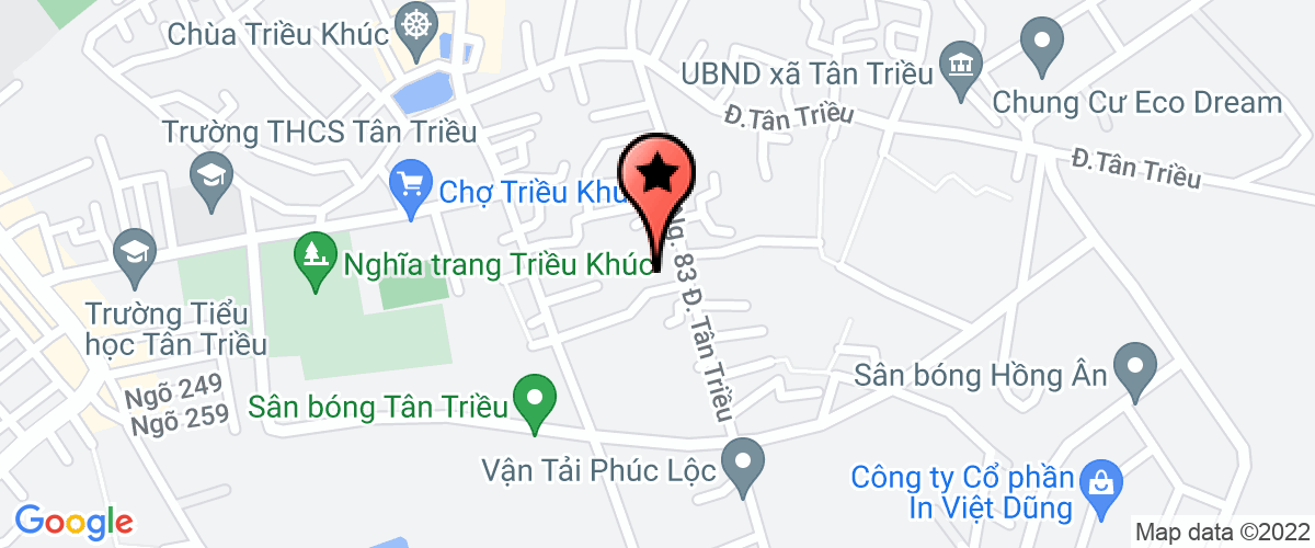 Bản đồ đến địa chỉ Công Ty TNHH Mola Việt Nam