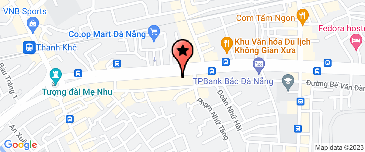 Bản đồ đến địa chỉ Chi nhánh Công ty TNHH Ferroli Indochina tại thành phố Đà Nẵng