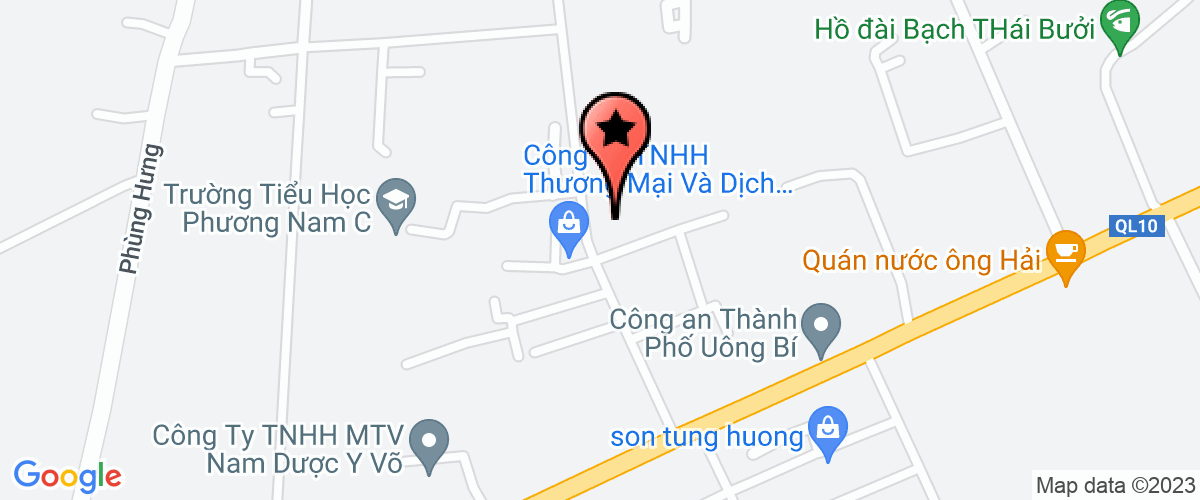 Bản đồ đến địa chỉ Công Ty Cổ Phần Đầu Tư Và Phát Triển Đô Thị Vinatrung