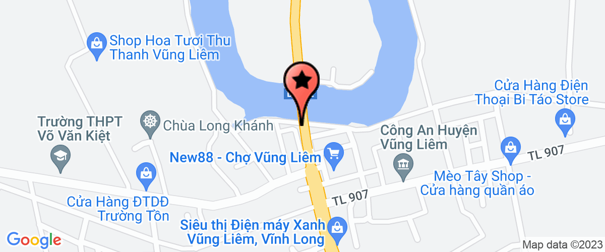Bản đồ đến địa chỉ Công Ty TNHH Một Thành Viên Thành Lợi - Tám Quang