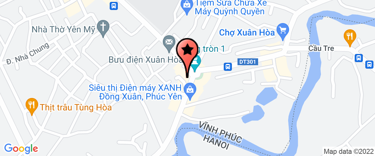 Bản đồ đến địa chỉ Công Ty TNHH Kinh Doanh Và Dịch Vụ Thương Mại Trung Nhung