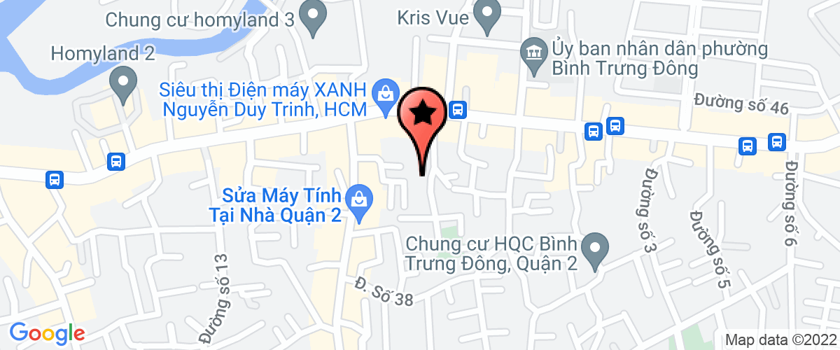 Bản đồ đến địa chỉ Công Ty TNHH Acroyoga & Thiền