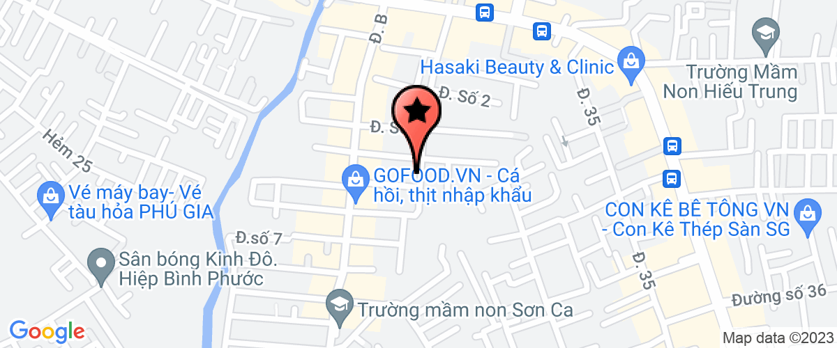 Bản đồ đến địa chỉ Công Ty TNHH Sản Xuất Thương Mại Dịch Vụ Kỹ Thuật Xây Dựng Trần Gia