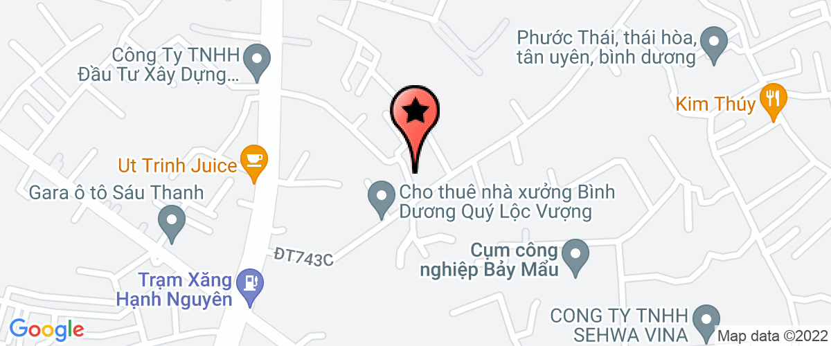 Bản đồ đến địa chỉ Công Ty TNHH Một Thành Viên Trương Gia Phát