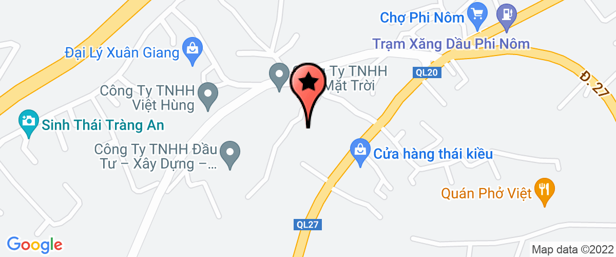 Bản đồ đến địa chỉ Công Ty TNHH Nông Nghiệp Công Nghệ Cao Trương Trần Lâm Đồng