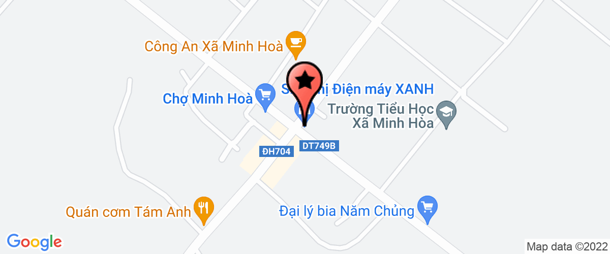 Bản đồ đến địa chỉ Công Ty TNHH Sản Xuất Thương Mại Kim Vân
