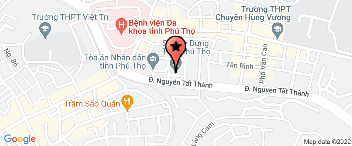 Bản đồ đến địa chỉ Phòng Công chứng số 1 tỉnh Phú Thọ