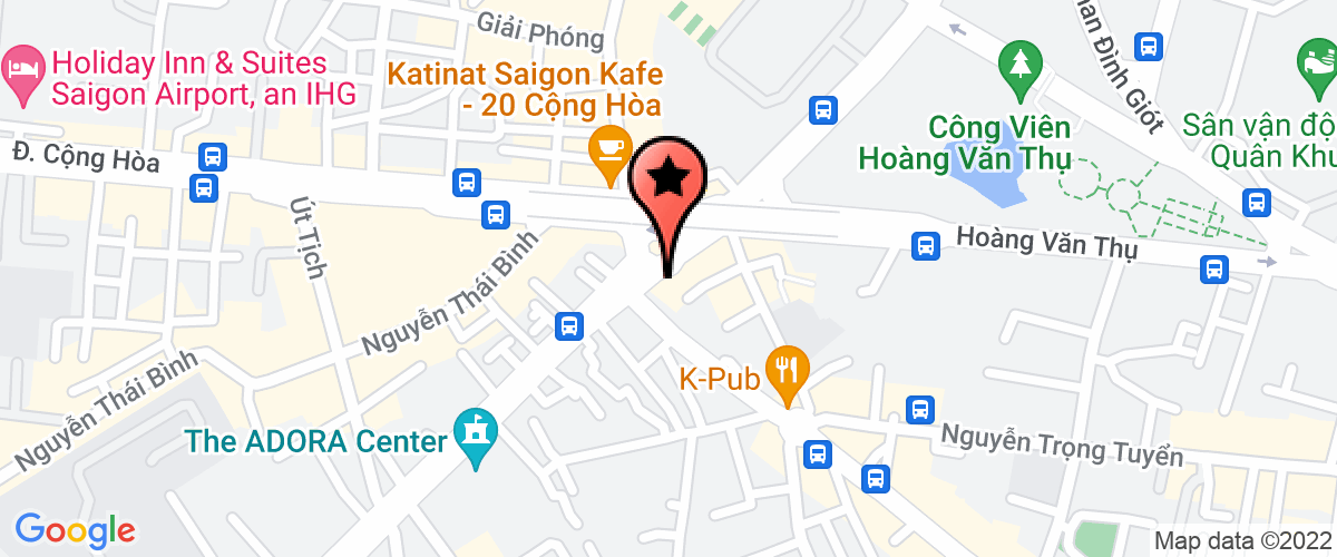 Bản đồ đến địa chỉ Chi Nhánh Công Ty TNHH Kgl Việt Nam Tại Thành Phố Hồ Chí Minh