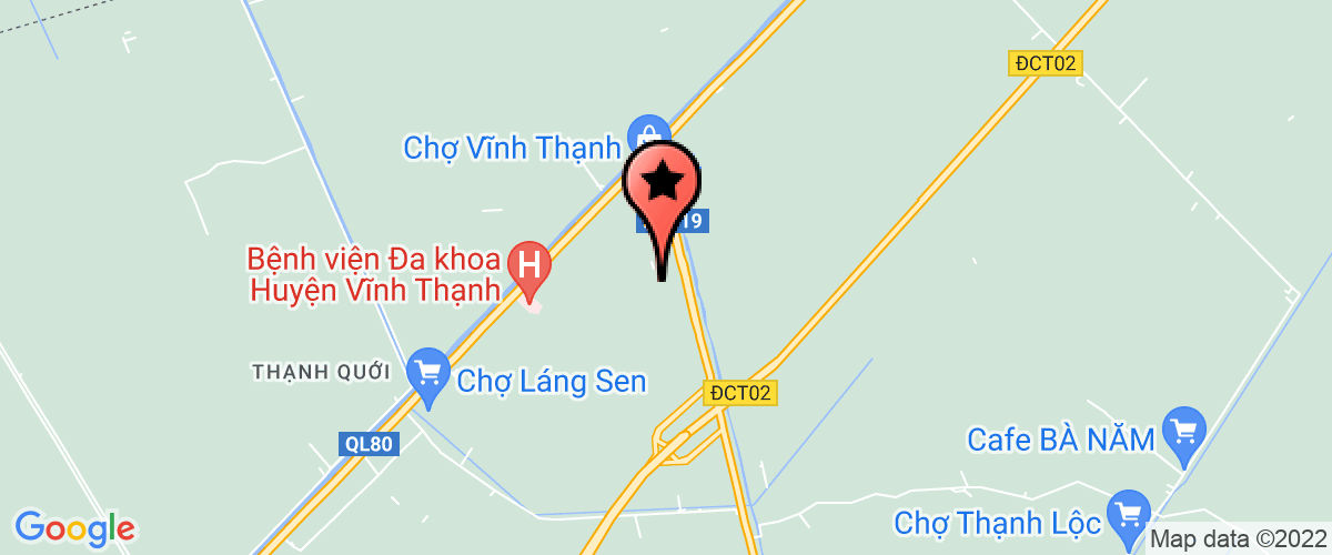Bản đồ đến địa chỉ UNT TT Vĩnh Thạnh