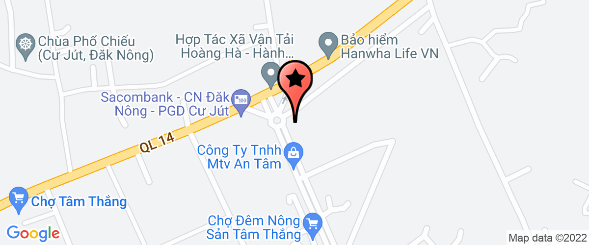 Bản đồ đến địa chỉ Công Ty TNHH Sản Xuất - Thương Mại Và Dịch Vụ Xanh Đồng
