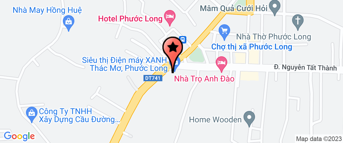 Bản đồ đến địa chỉ Công Ty Cổ Phần Vật Tải Công Trình Giao Thông Bình Phước