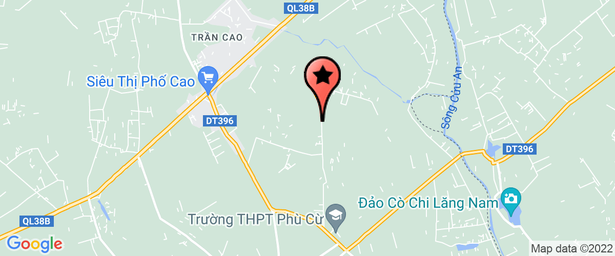 Bản đồ đến địa chỉ CN Công ty CP kỹ nghệ thực phẩm Hưng Yên tại Phù Cừ