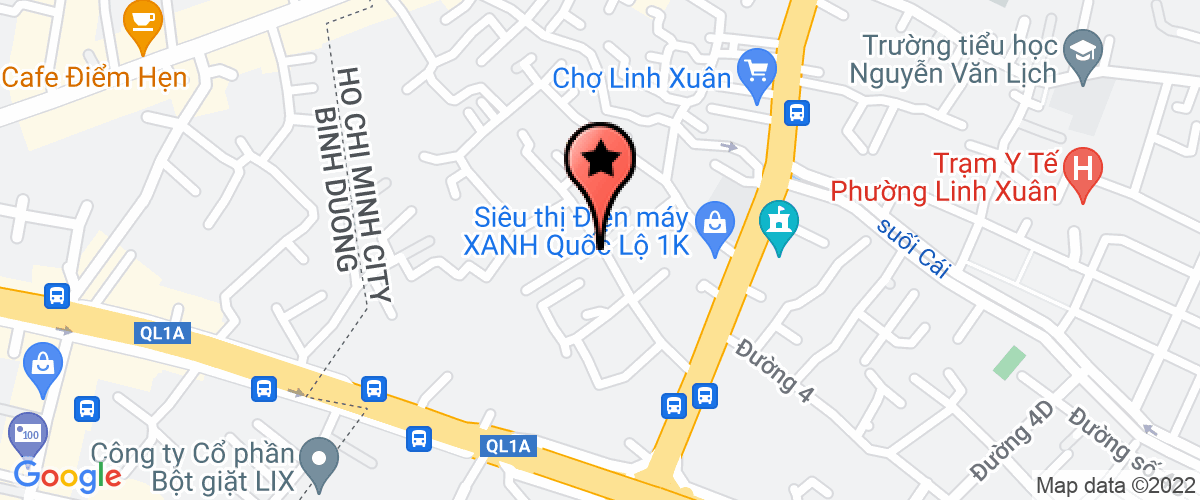Bản đồ đến địa chỉ Công Ty TNHH Sản Xuất Thương Mại Dịch Vụ Vật Liệu Xây Dựng Hoàng Phát