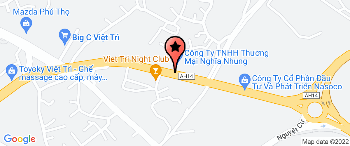Bản đồ đến địa chỉ Công Ty TNHH Hương Giang Phú Thọ