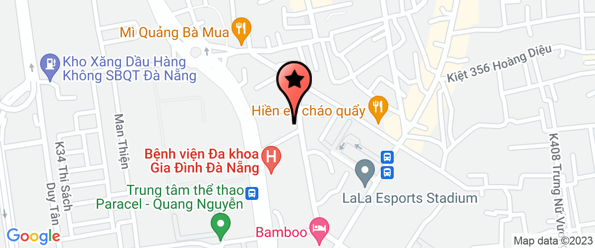 Bản đồ đến địa chỉ Chi Nhánh Công Ty TNHH Thương Mại Điện Tử Thiên Bảo Tại Đà Nẵng