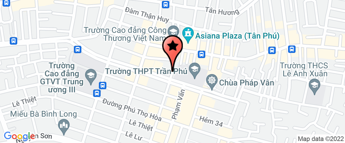 Bản đồ đến địa chỉ Công Ty TNHH Thương Mại Xây Dựng Trang Trí Nội Thất Trường Hải