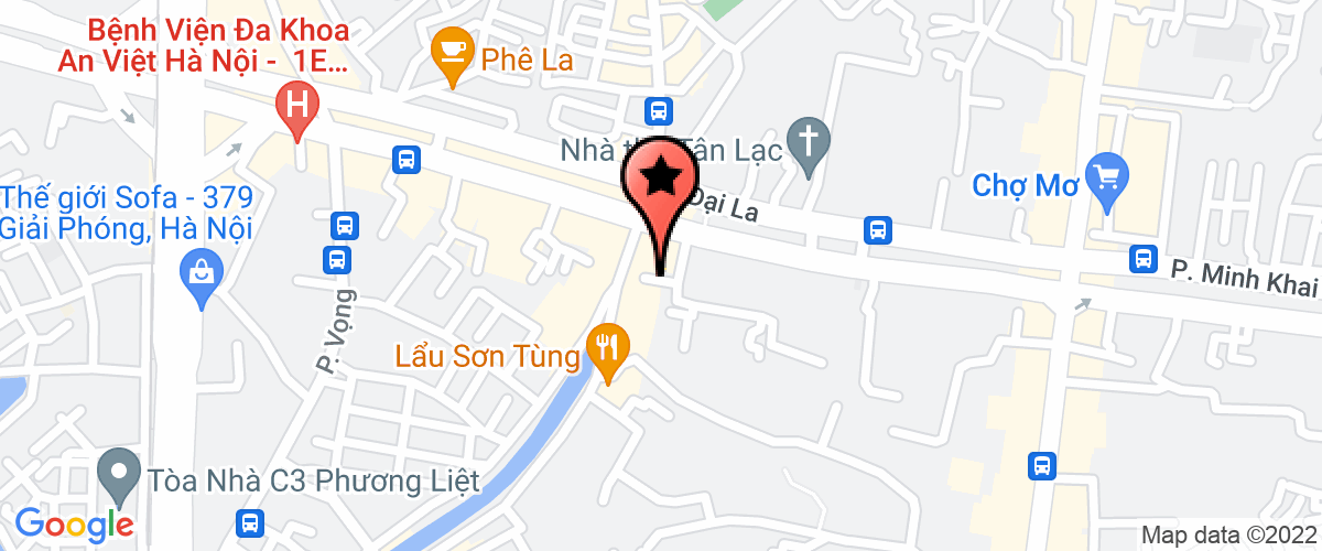 Bản đồ đến địa chỉ Công Ty TNHH Xây Dựng - Thương Mại Trường Anh - Chi Nhánh Hà Nội