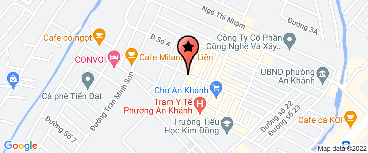 Bản đồ đến địa chỉ Công Ty TNHH Một Thành Viên Tiệm Vàng Thông Kim Lan