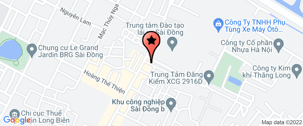 Bản đồ đến địa chỉ Công Ty CP Đầu Tư Xây Dựng Công Trình Đô Thị Long Biên