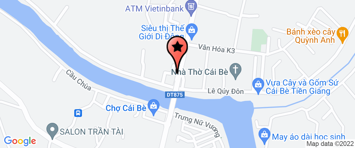 Bản đồ đến địa chỉ Doanh Nghiệp Tư Nhân Khách Sạn Tân Hiếu Hoàng