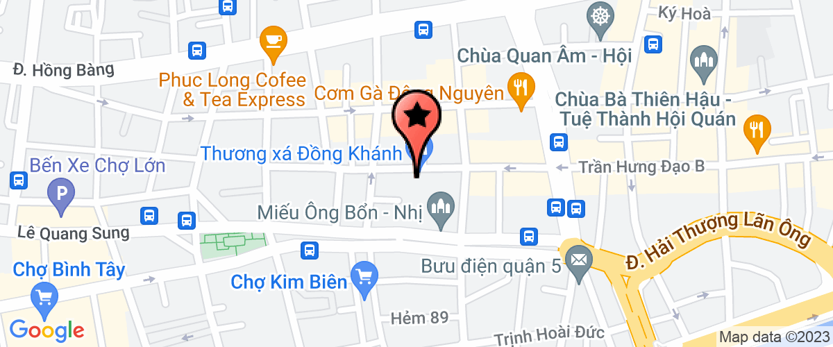 Bản đồ đến địa chỉ Công Ty TNHH Một Thành Viên Xuất Nhập Khẩu Hằng Lập