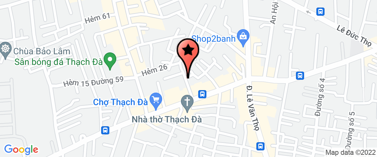 Bản đồ đến địa chỉ Công Ty TNHH Ẩm Thực Thiên Nhã