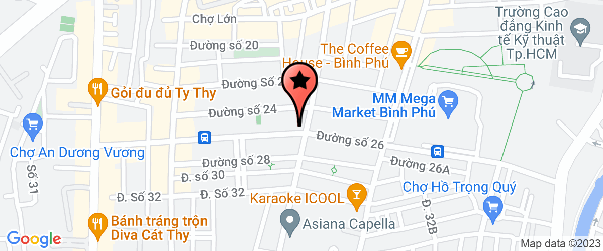 Bản đồ đến địa chỉ Công Ty TNHH Xây Dựng - Thương Mại - Dịch Vụ Triều Phong