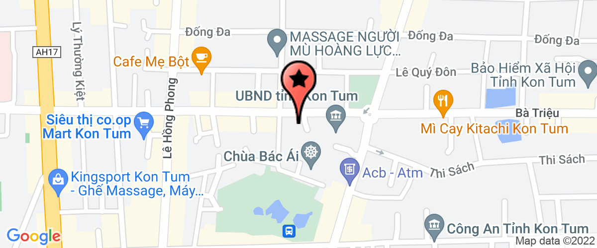 Bản đồ đến địa chỉ Công ty cổ phần đầu tư Sài Gòn Tây Nguyên