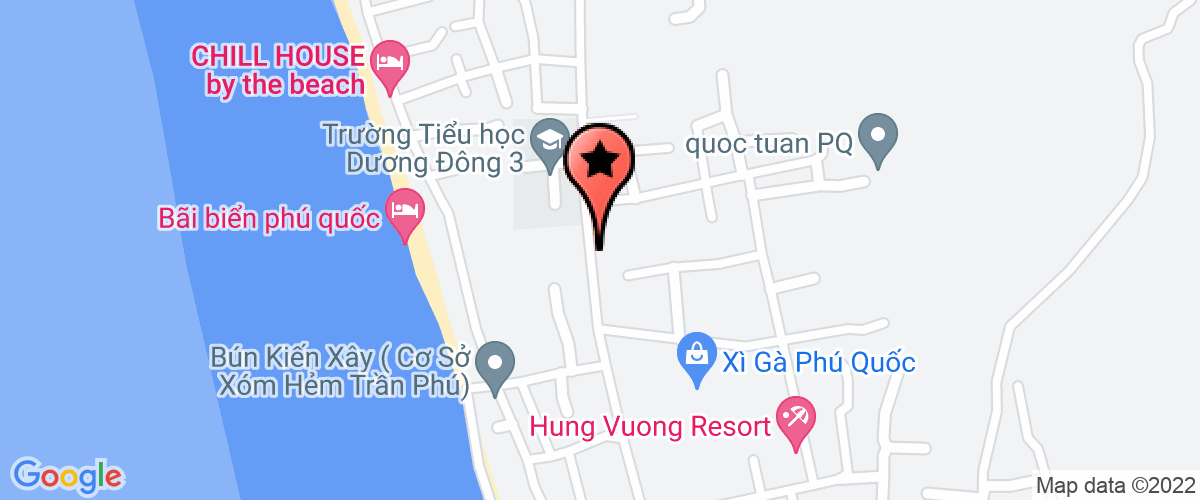 Bản đồ đến địa chỉ Công Ty Trách Nhiệm Hữu Hạn Thảo Điền Phú Quốc