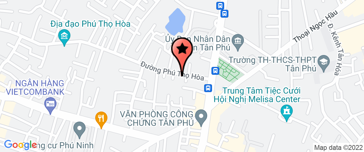 Bản đồ đến địa chỉ Công Ty TNHH Thương Mại Vải Sợi Hoàng Long