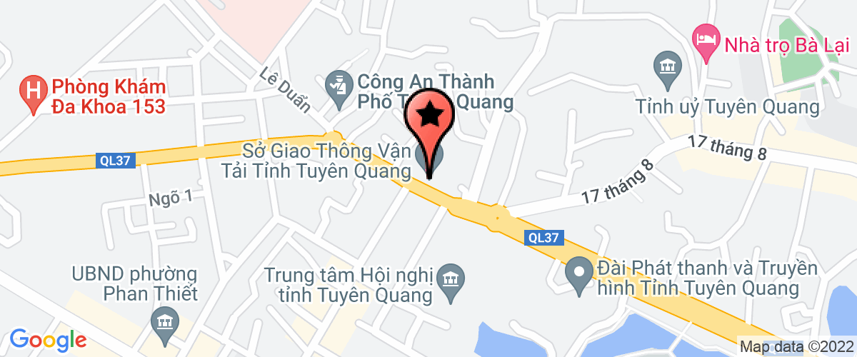Bản đồ đến địa chỉ Công Ty Trách Nhiệm Hữu Hạn Một Thành Viên Thịnh Sơn