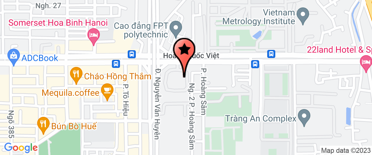 Bản đồ đến địa chỉ Công Ty TNHH Đầu Tư Xây Dựng Và Thương Mại Bắc Hà Nội