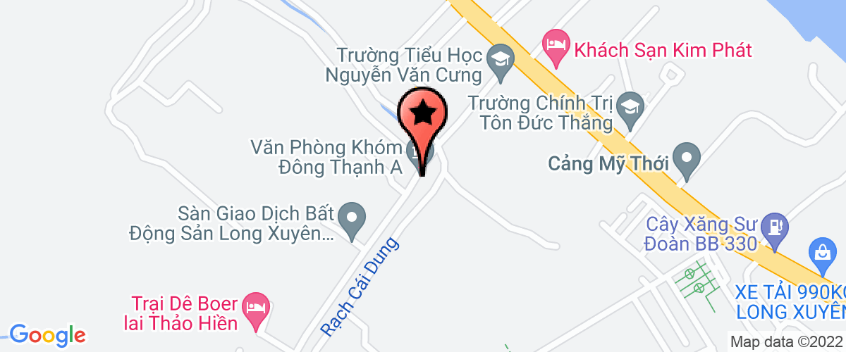 Bản đồ đến địa chỉ Công Ty TNHH Một Thành Viên Mặt Trời Việt